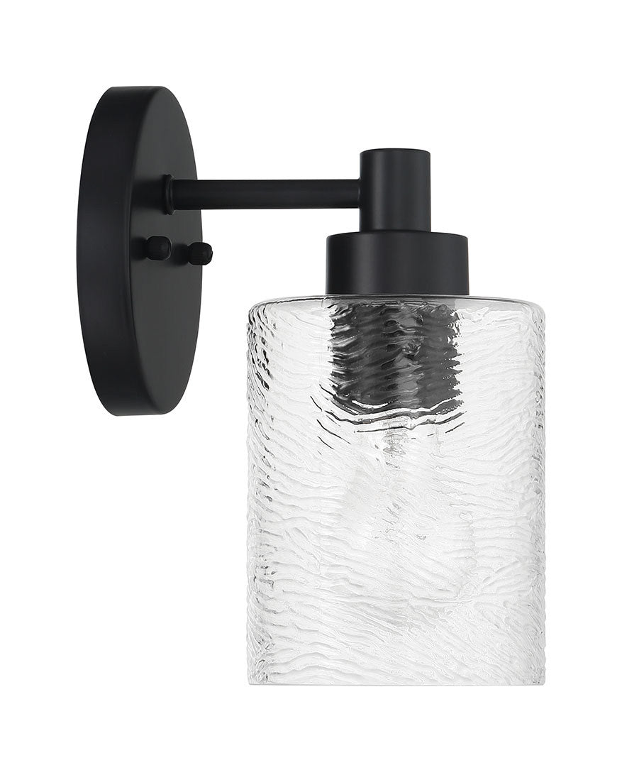 Craftmade - 60201-FB - One Light Wall Sconce - Lyndsey - Flat Black