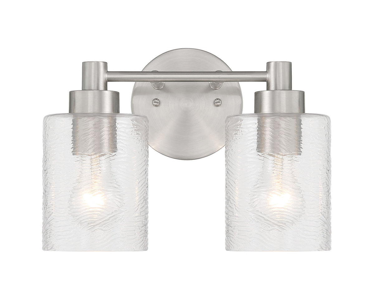Craftmade - 60202-BNK - Two Light Vanity - Lyndsey - Brushed Polished Nickel