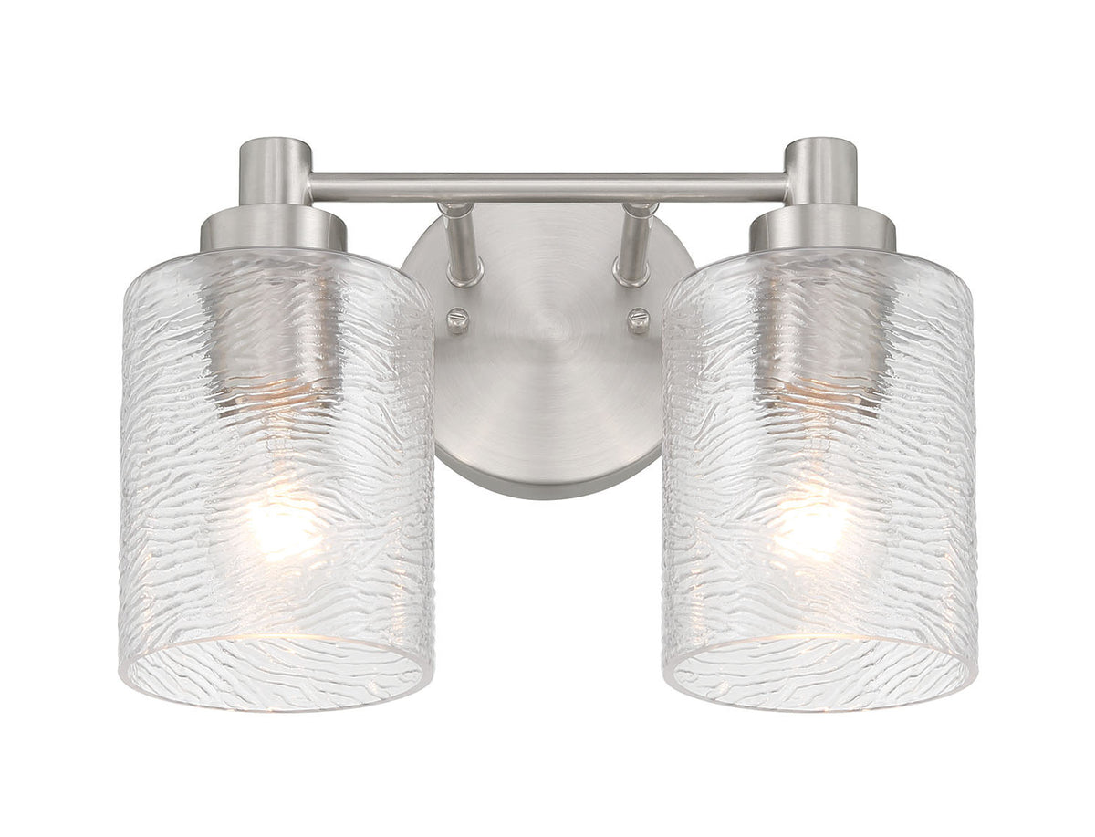 Craftmade - 60202-BNK - Two Light Vanity - Lyndsey - Brushed Polished Nickel