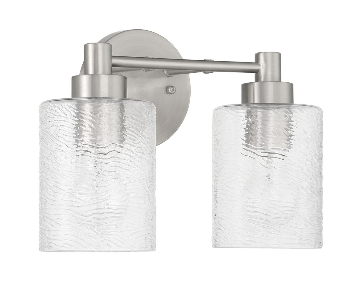 Craftmade - 60202-BNK - Two Light Vanity - Lyndsey - Brushed Polished Nickel