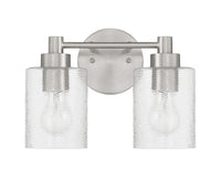 Craftmade - 60202-BNK - Two Light Vanity - Lyndsey - Brushed Polished Nickel