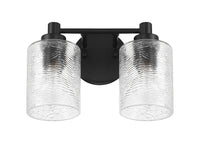 Craftmade - 60202-FB - Two Light Vanity - Lyndsey - Flat Black