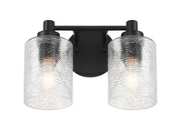 Craftmade - 60202-FB - Two Light Vanity - Lyndsey - Flat Black