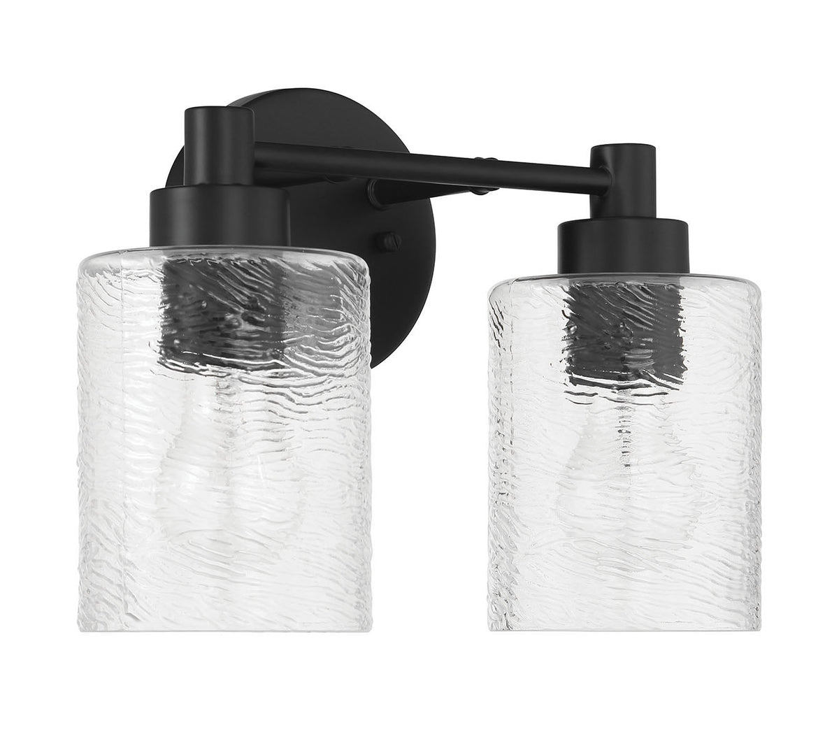 Craftmade - 60202-FB - Two Light Vanity - Lyndsey - Flat Black
