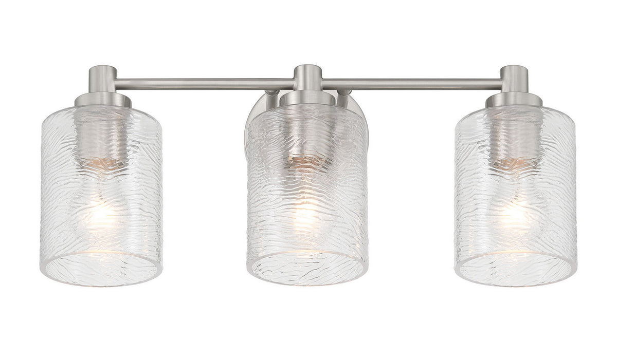 Craftmade - 60203-BNK - Three Light Vanity - Lyndsey - Brushed Polished Nickel