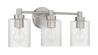 Craftmade - 60203-BNK - Three Light Vanity - Lyndsey - Brushed Polished Nickel