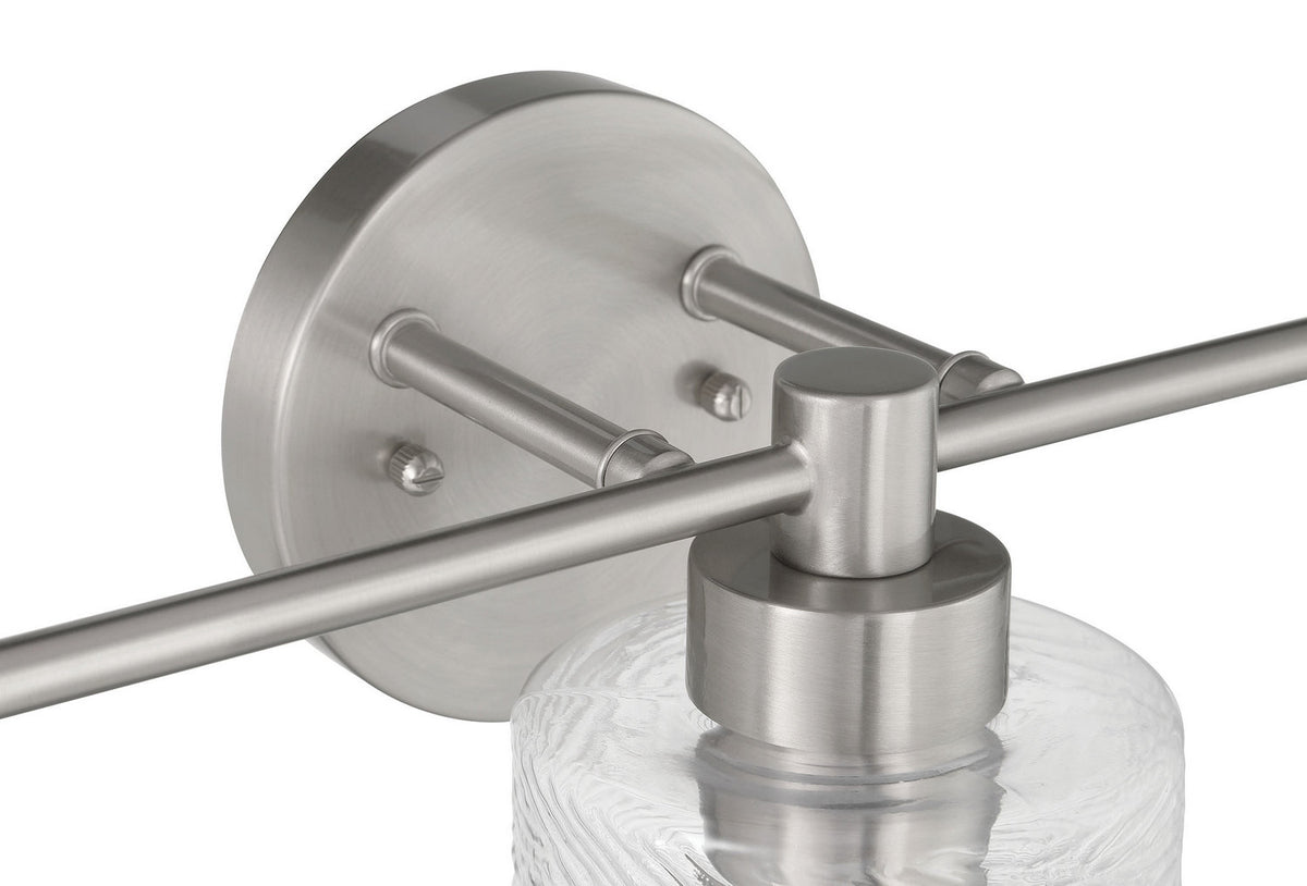 Craftmade - 60203-BNK - Three Light Vanity - Lyndsey - Brushed Polished Nickel