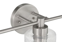 Craftmade - 60203-BNK - Three Light Vanity - Lyndsey - Brushed Polished Nickel