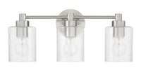 Craftmade - 60203-BNK - Three Light Vanity - Lyndsey - Brushed Polished Nickel