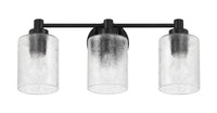 Craftmade - 60203-FB - Three Light Vanity - Lyndsey - Flat Black