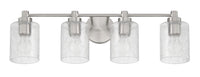 Craftmade - 60204-BNK - Four Light Vanity - Lyndsey - Brushed Polished Nickel