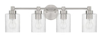 Craftmade - 60204-BNK - Four Light Vanity - Lyndsey - Brushed Polished Nickel