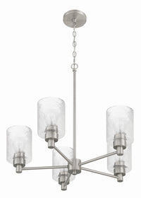 Craftmade - 60225-BNK - Five Light Chandelier - Lyndsey - Brushed Polished Nickel