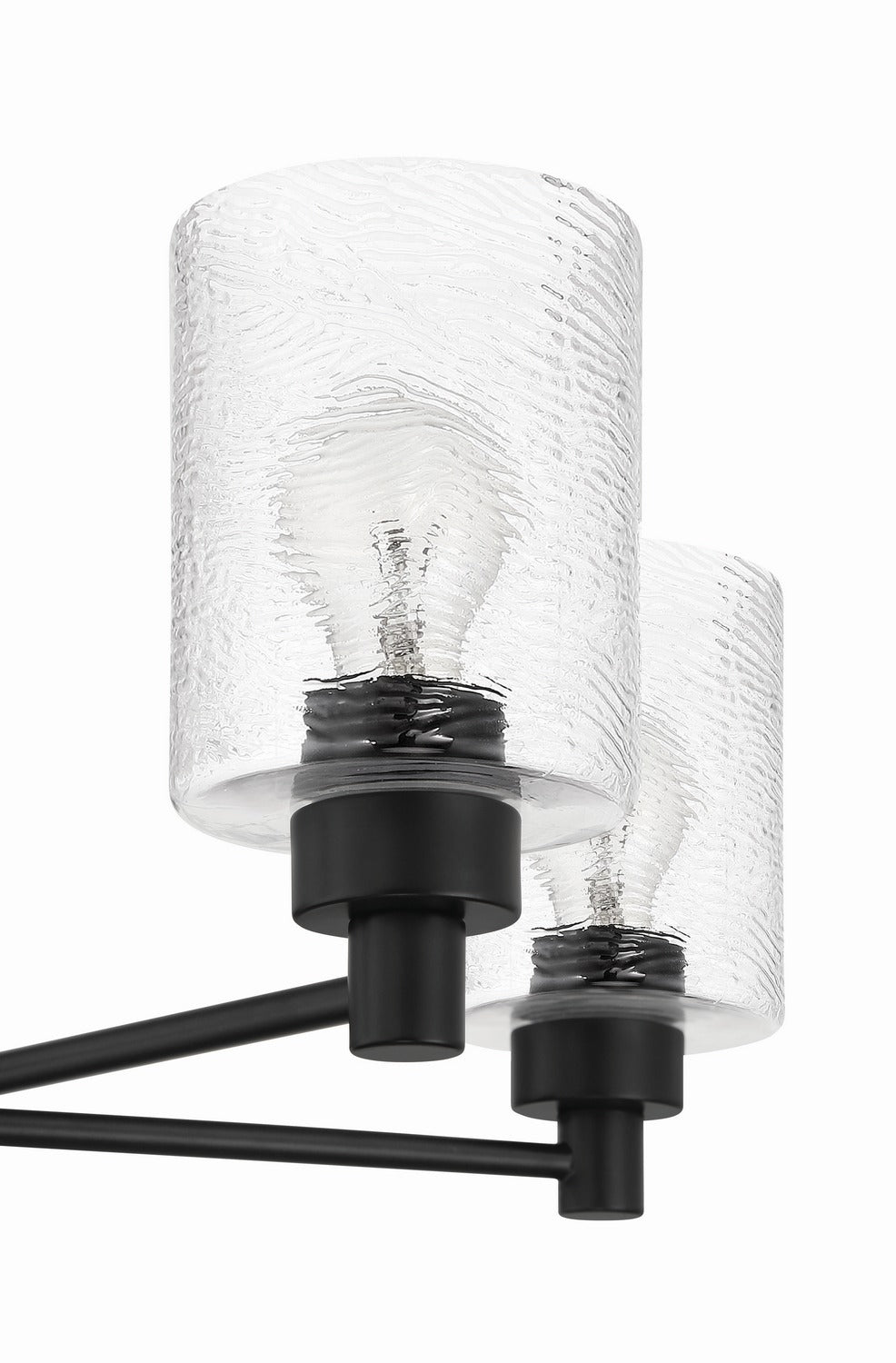 Craftmade - 60225-FB - Five Light Chandelier - Lyndsey - Flat Black