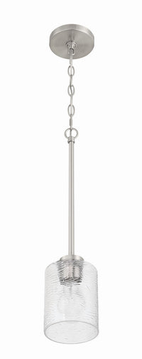 Craftmade - 60291-BNK - One Light Mini Pendant - Lyndsey - Brushed Polished Nickel
