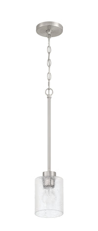 Craftmade - 60291-BNK - One Light Mini Pendant - Lyndsey - Brushed Polished Nickel