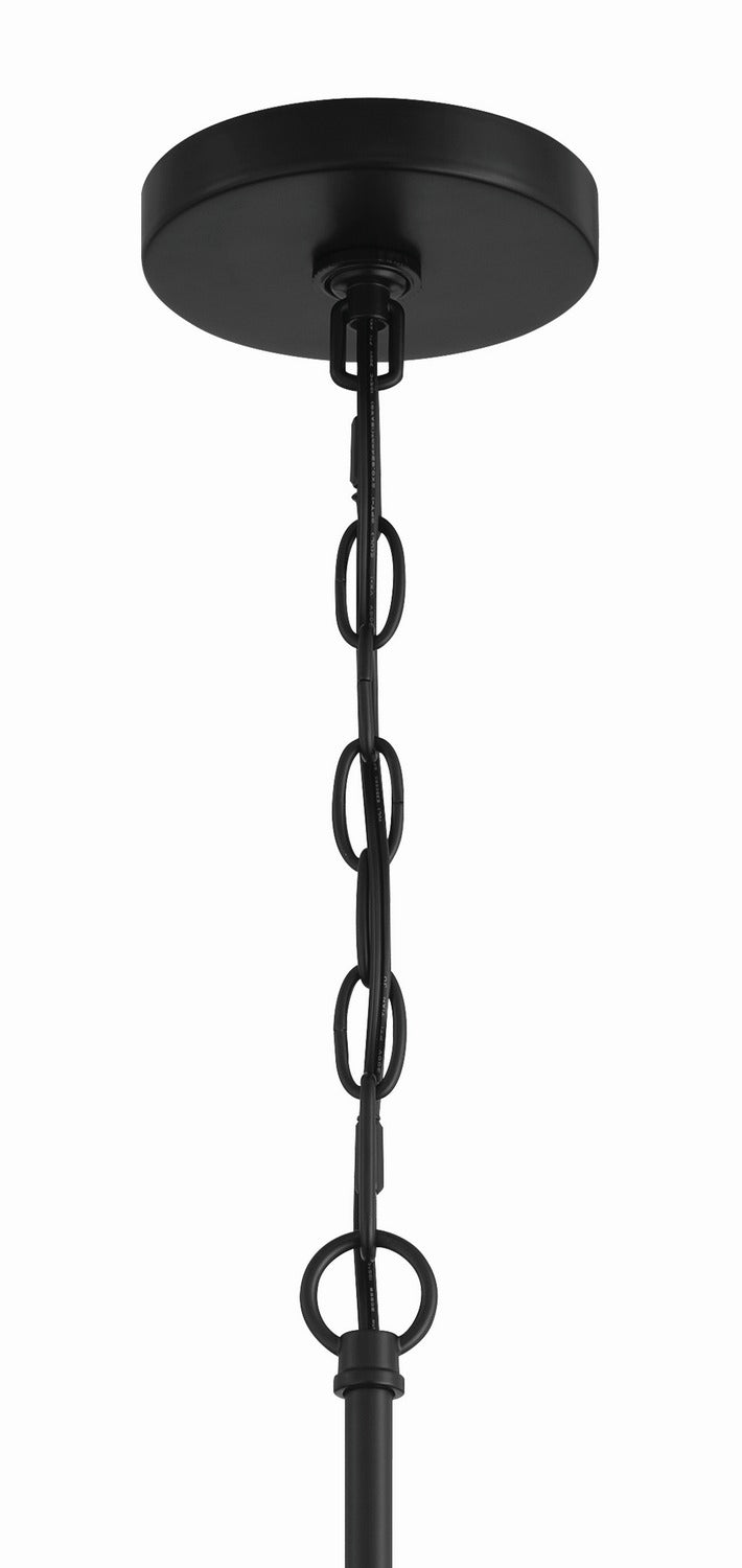Craftmade - 60291-FB - One Light Mini Pendant - Lyndsey - Flat Black