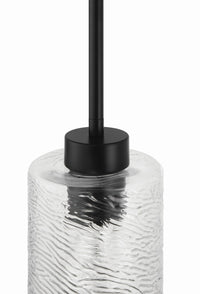 Craftmade - 60291-FB - One Light Mini Pendant - Lyndsey - Flat Black