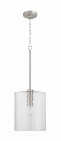 Craftmade - 60292-BNK - One Light Pendant - Lyndsey - Brushed Polished Nickel
