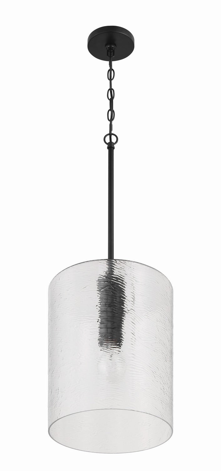 Craftmade - 60292-FB - One Light Pendant - Lyndsey - Flat Black