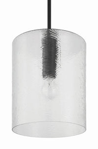 Craftmade - 60292-FB - One Light Pendant - Lyndsey - Flat Black