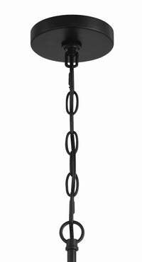 Craftmade - 60323-FBSB - Three Light Chandelier - Council - Flat Black/Satin Brass