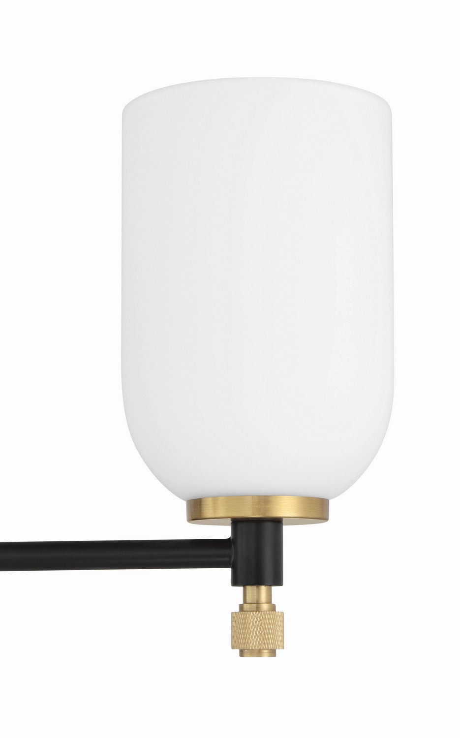 Craftmade - 60323-FBSB - Three Light Chandelier - Council - Flat Black/Satin Brass