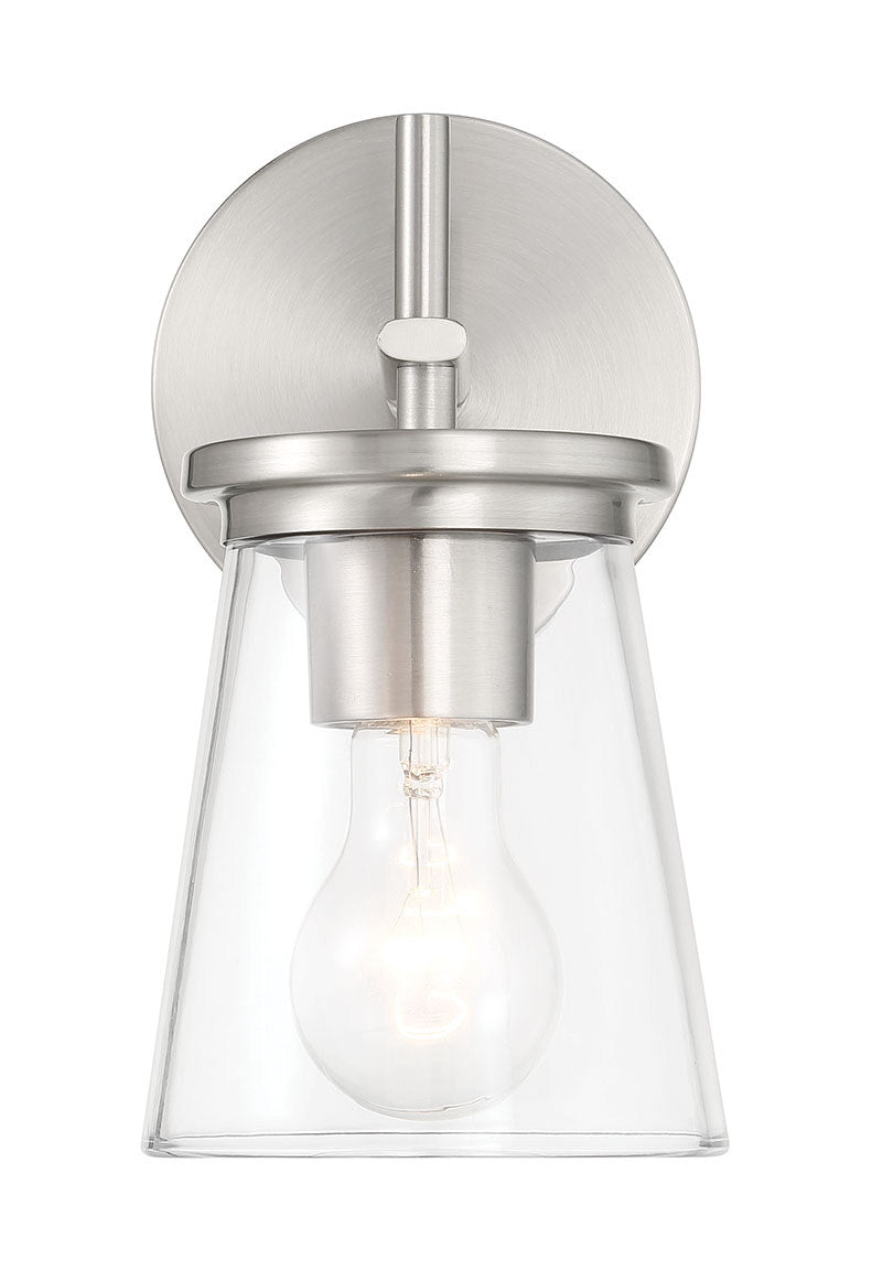 Craftmade - 60401-BNK - One Light Wall Sconce - Connell - Brushed Polished Nickel