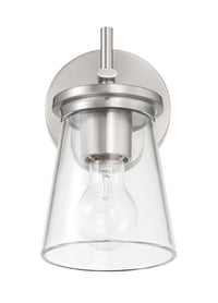 Craftmade - 60401-BNK - One Light Wall Sconce - Connell - Brushed Polished Nickel