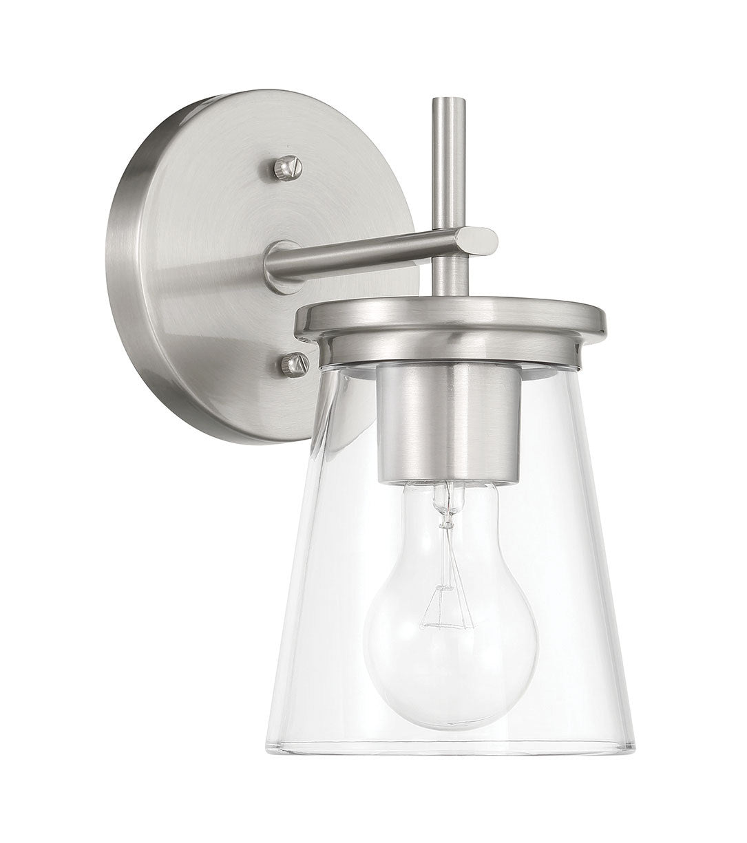 Craftmade - 60401-BNK - One Light Wall Sconce - Connell - Brushed Polished Nickel