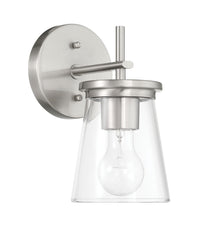 Craftmade - 60401-BNK - One Light Wall Sconce - Connell - Brushed Polished Nickel