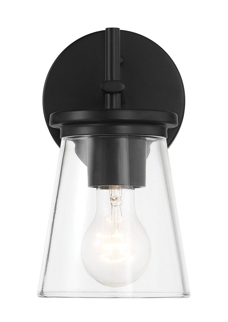 Craftmade - 60401-FB - One Light Wall Sconce - Connell - Flat Black