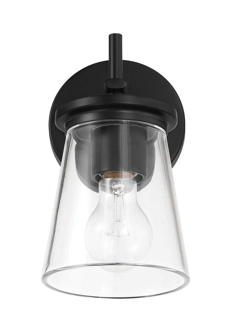Craftmade - 60401-FB - One Light Wall Sconce - Connell - Flat Black
