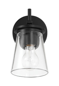 Craftmade - 60401-FB - One Light Wall Sconce - Connell - Flat Black