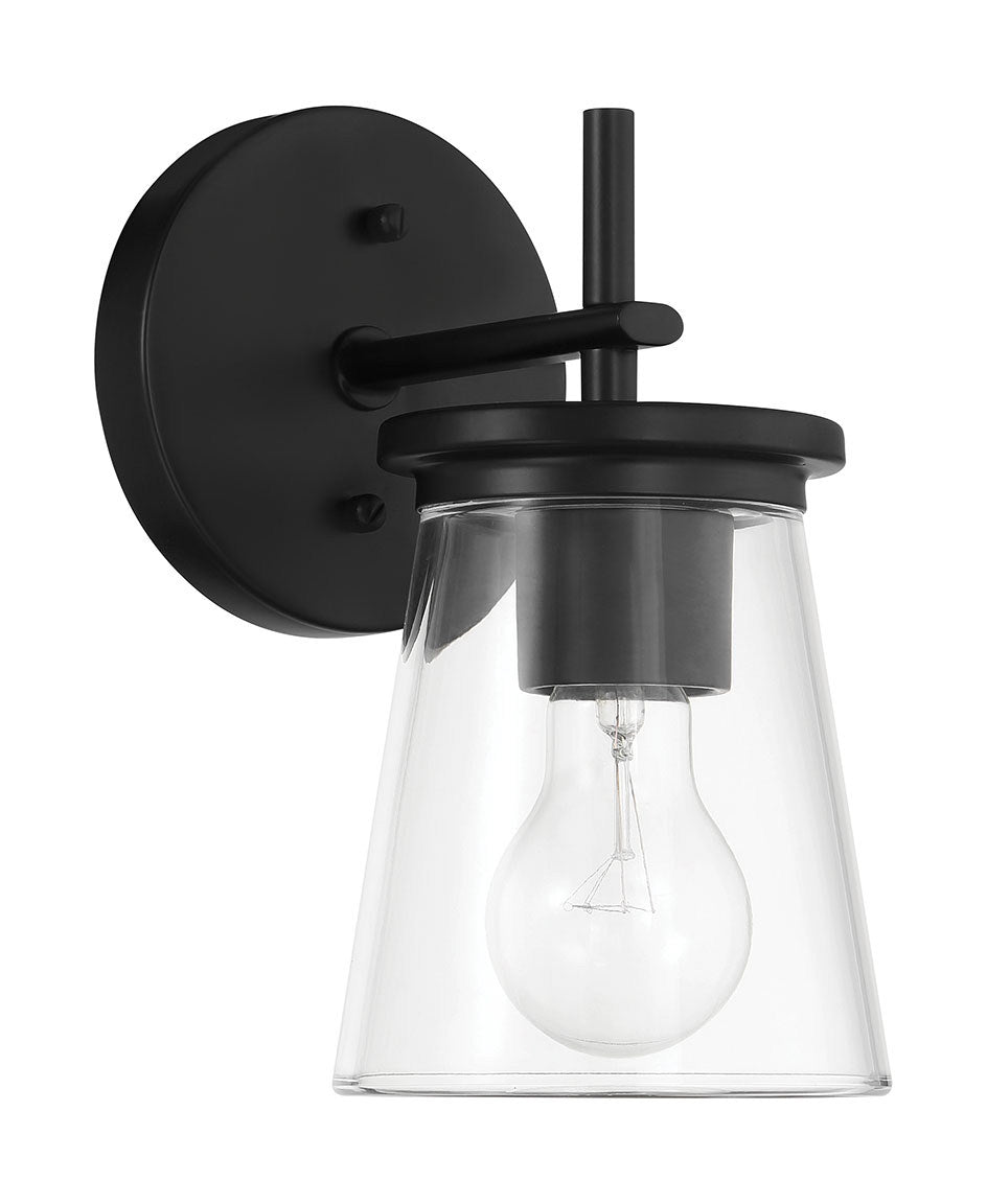 Craftmade - 60401-FB - One Light Wall Sconce - Connell - Flat Black