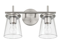 Craftmade - 60402-BNK - Two Light Vanity - Connell - Brushed Polished Nickel