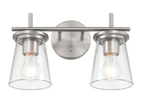 Craftmade - 60402-BNK - Two Light Vanity - Connell - Brushed Polished Nickel