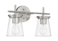 Craftmade - 60402-BNK - Two Light Vanity - Connell - Brushed Polished Nickel