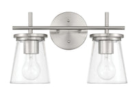 Craftmade - 60402-BNK - Two Light Vanity - Connell - Brushed Polished Nickel