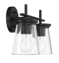 Craftmade - 60402-FB - Two Light Vanity - Connell - Flat Black