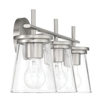 Craftmade - 60403-BNK - Three Light Vanity - Connell - Brushed Polished Nickel