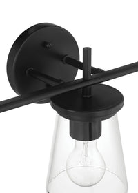 Craftmade - 60403-FB - Three Light Vanity - Connell - Flat Black