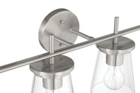 Craftmade - 60404-BNK - Four Light Vanity - Connell - Brushed Polished Nickel