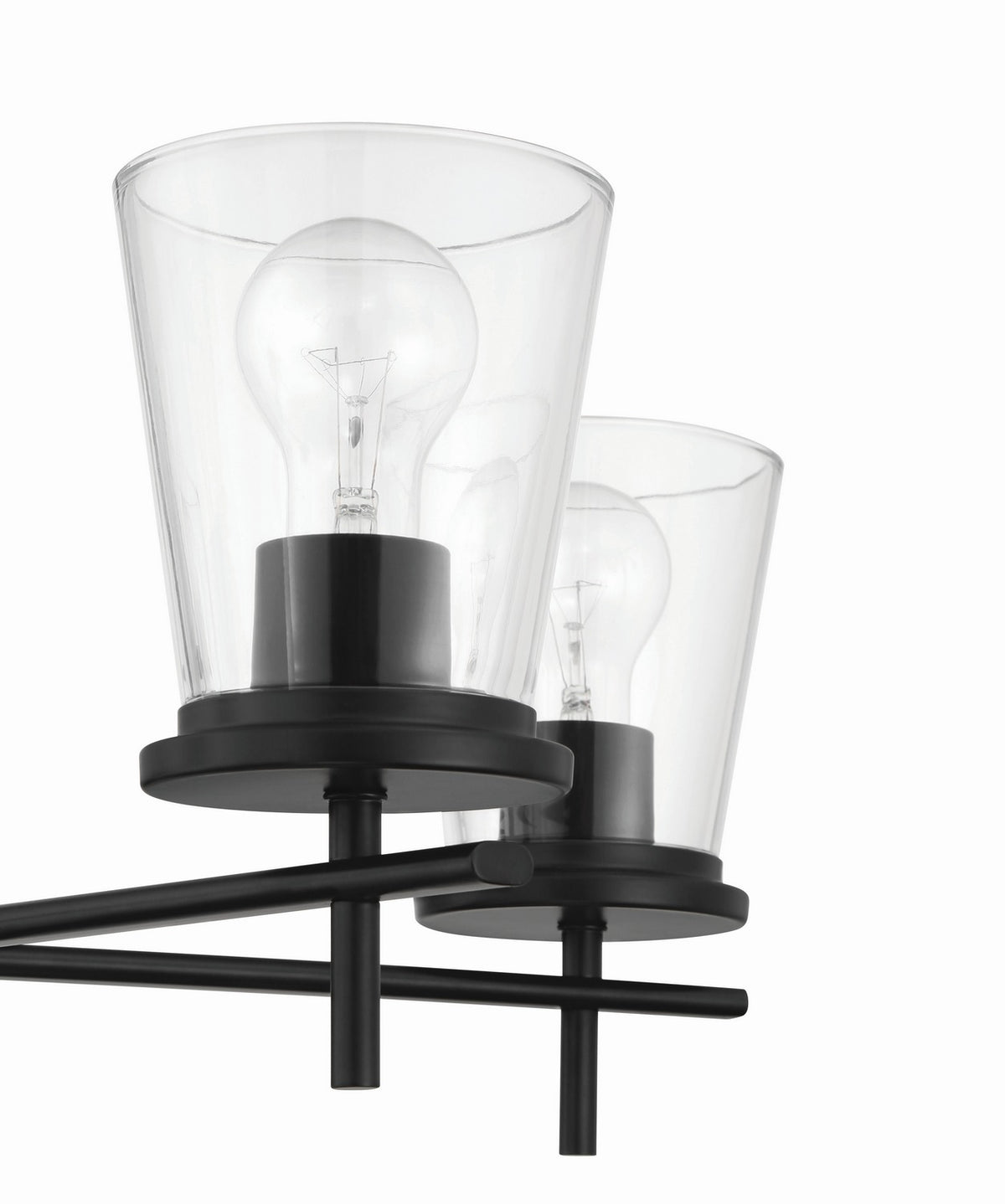 Craftmade - 60425-FB - Five Light Chandelier - Connell - Flat Black