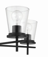 Craftmade - 60425-FB - Five Light Chandelier - Connell - Flat Black