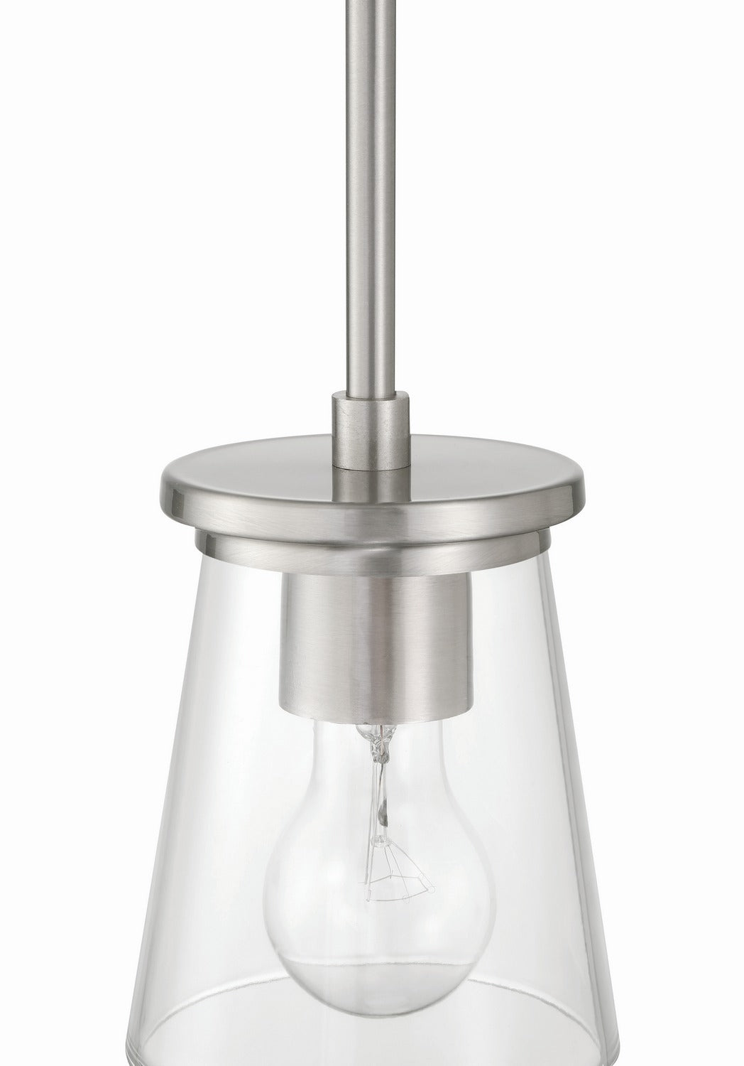 Craftmade - 60491-BNK - One Light Mini Pendant - Connell - Brushed Polished Nickel