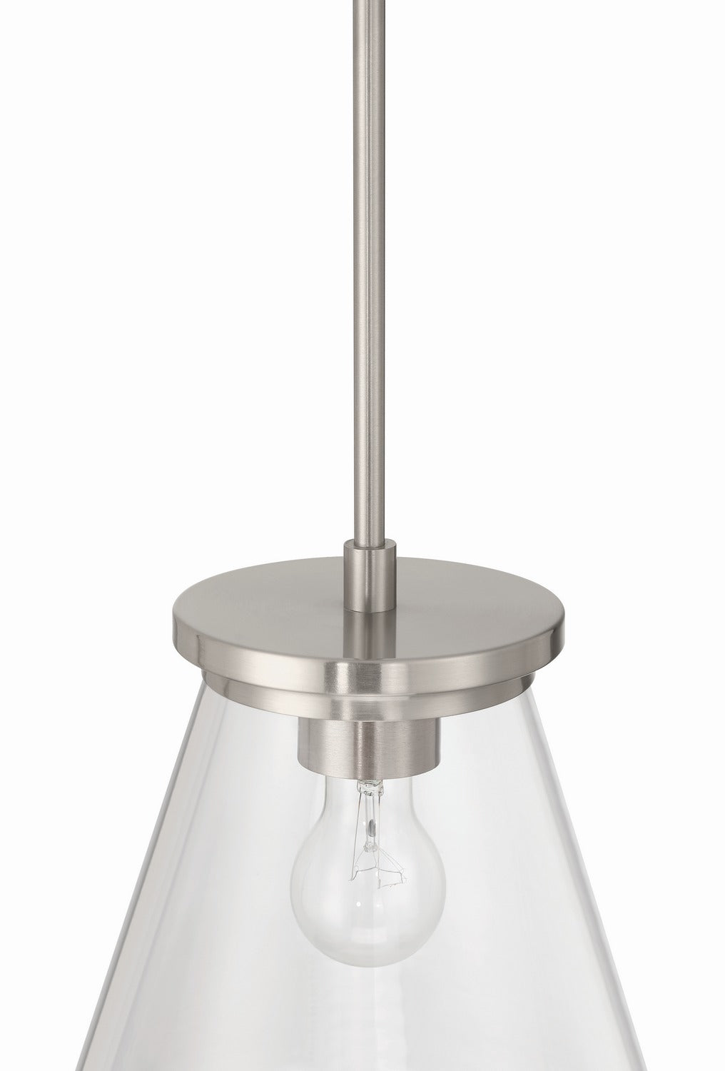 Craftmade - 60491-BNK - One Light Mini Pendant - Connell - Brushed Polished Nickel