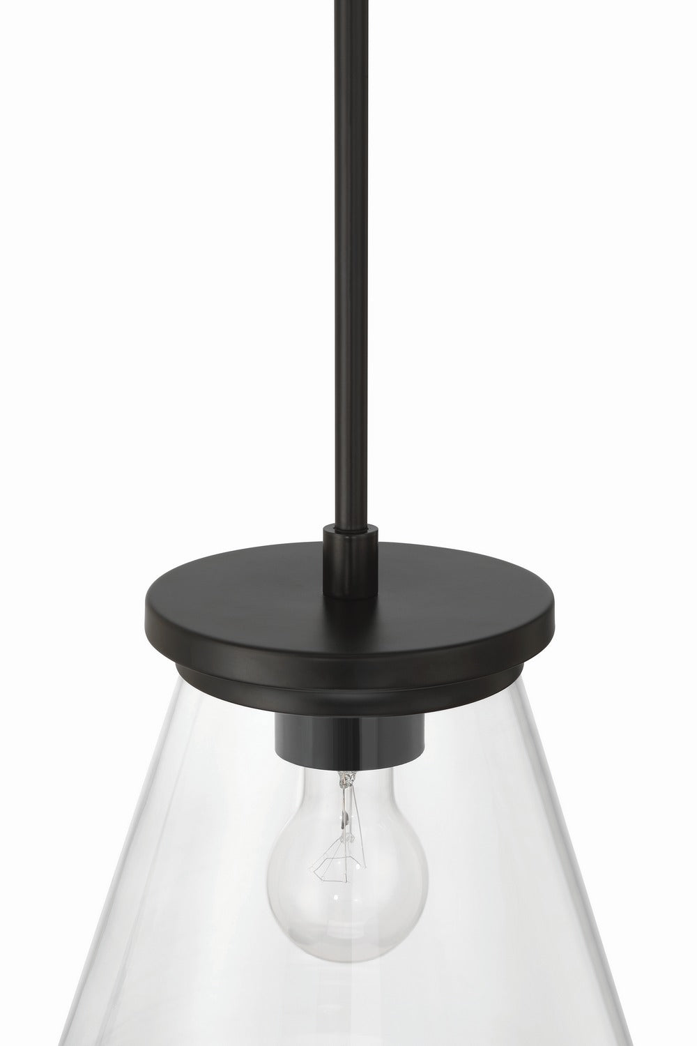 Craftmade - 60491-FB - One Light Mini Pendant - Connell - Flat Black