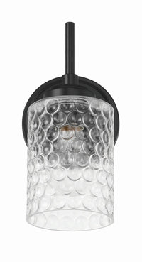 Craftmade - 60501-FB - One Light Wall Sconce - Claire - Flat Black