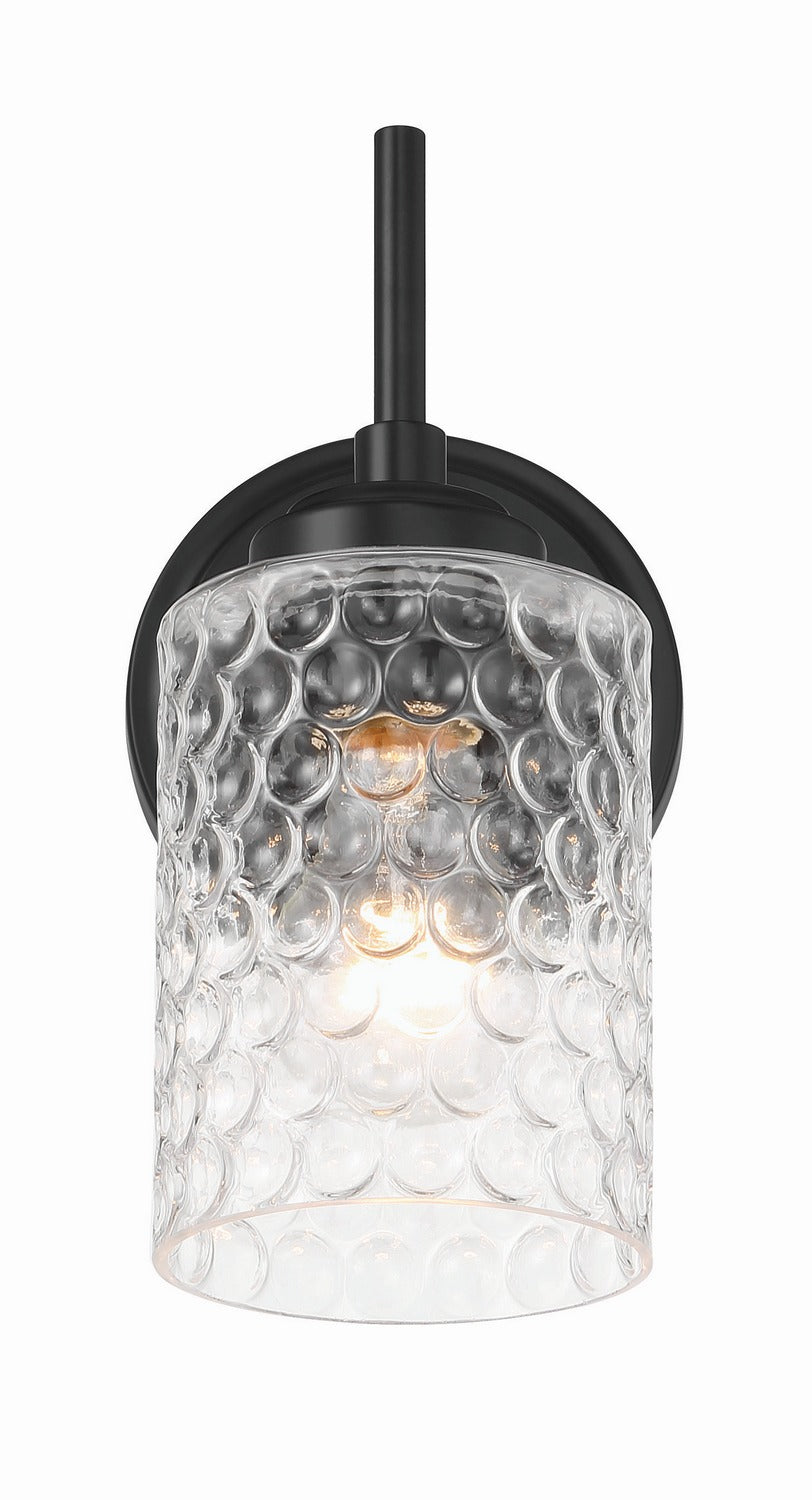 Craftmade - 60501-FB - One Light Wall Sconce - Claire - Flat Black